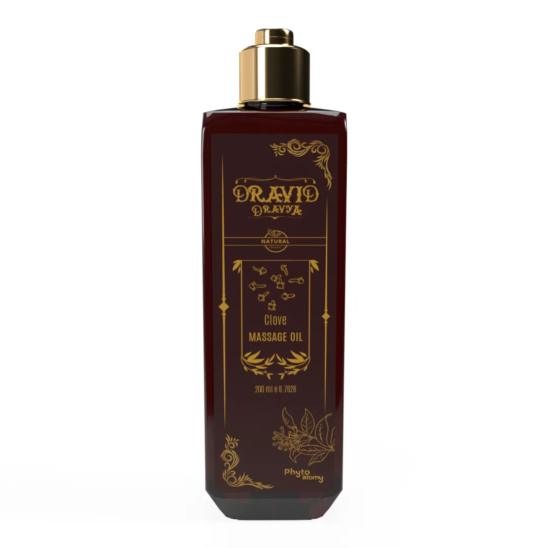 RBV B2B Clove  Massage Oil (200 ml)-12 Pcs.